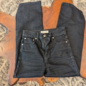 Madewell High Rise Slim Wide Leg Jeans